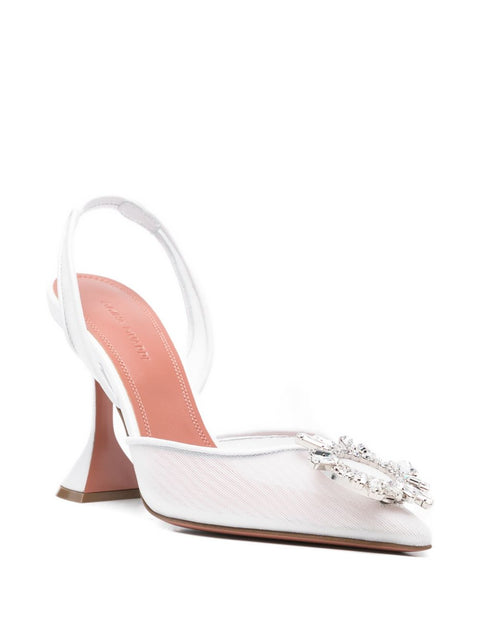 Amina Muaddi Begum Slingbacks Pumps