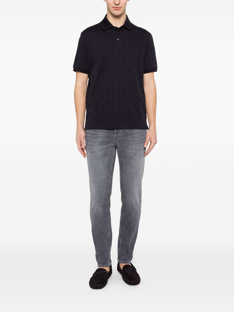 Emporio Armani Logo cotton polo shirt