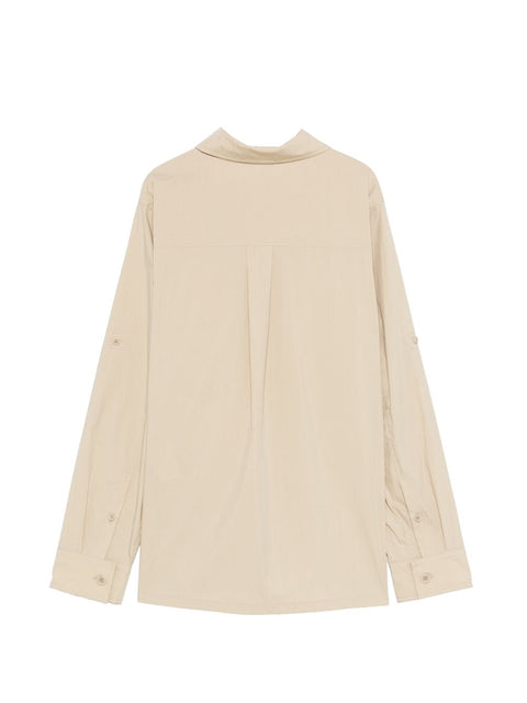 Parosh P.A.R.O.S.H. Nylon and cotton shirt