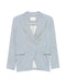 Circolo 1901 Striped double-breasted jacket