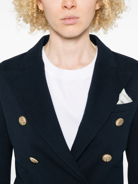 Circolo 1901 Cotton double-breasted jacket
