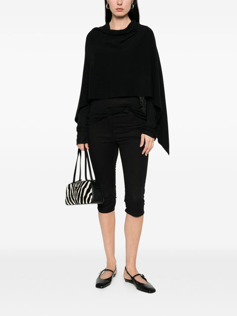 Beyou V-neck cashmere Cashmere poncho