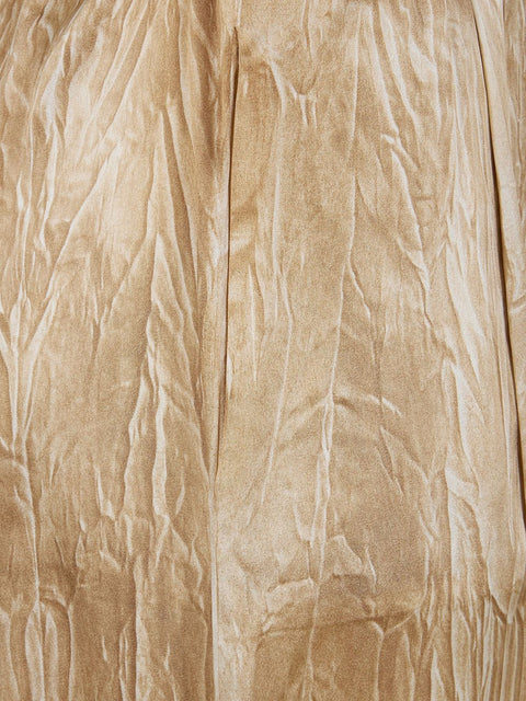 Avant Toi Silk flared leg trousers