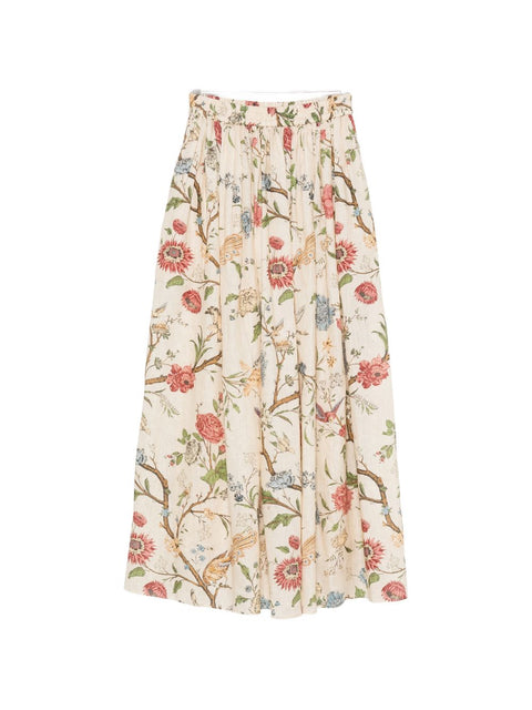 Into The East Linen Silk Blend Trousers