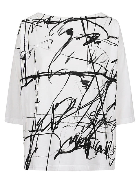 Moyuru Printed Cotton Sweater
