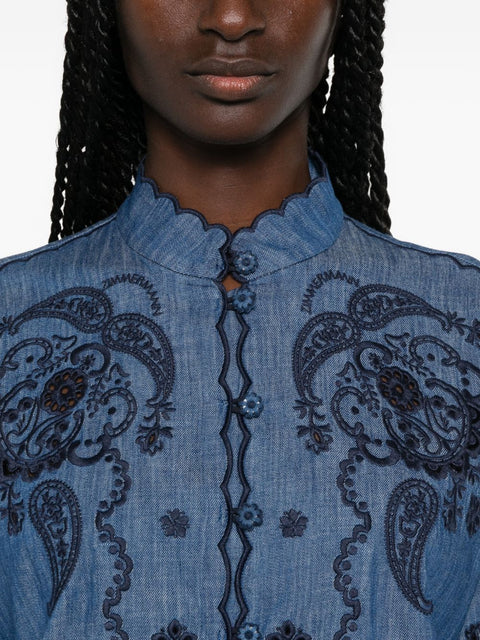 Zimmermann Shirts NAVY
