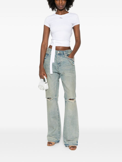Diesel T-shirts and Polos WHITE