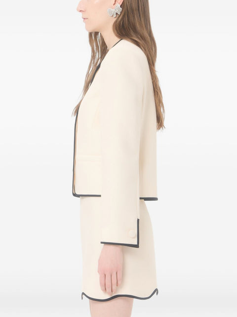 Valentino Wool and silk blend jacket