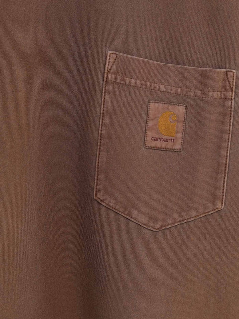 CARHARTT WIP PRE T-shirts and Polos BROWN