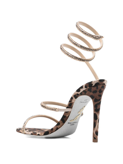 René Caovilla RENE'' CAOVILLA Sandals LEOPARD PRINT