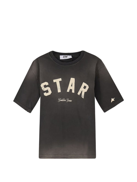 GOLDEN GOOSE T-shirts and Polos DARK GREY