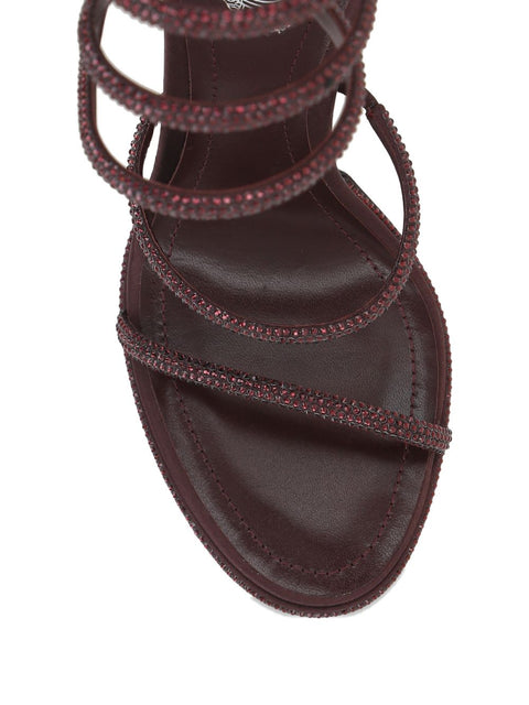 René Caovilla RENE' CAOVILLA Sandals BORDEAUX