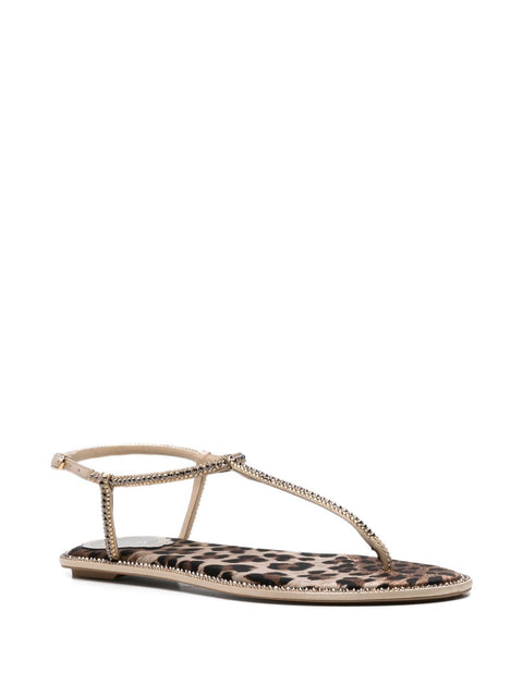 René Caovilla RENE'' CAOVILLA Sandals LEOPARD PRINT