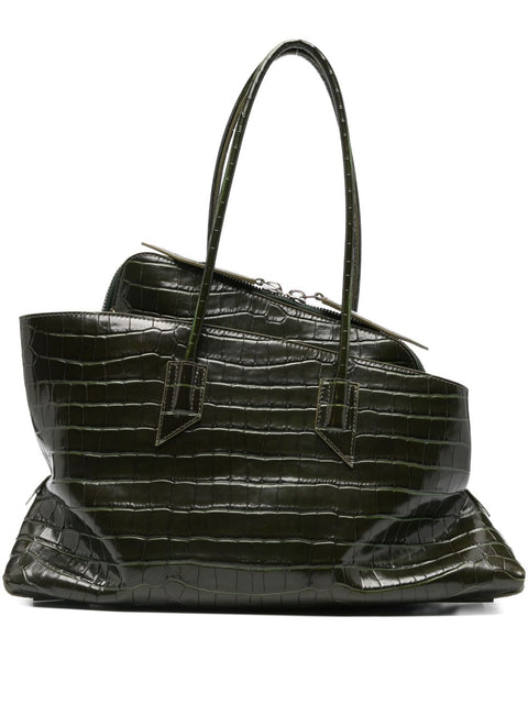 THE ATTICO Bags.. DARK GREEN