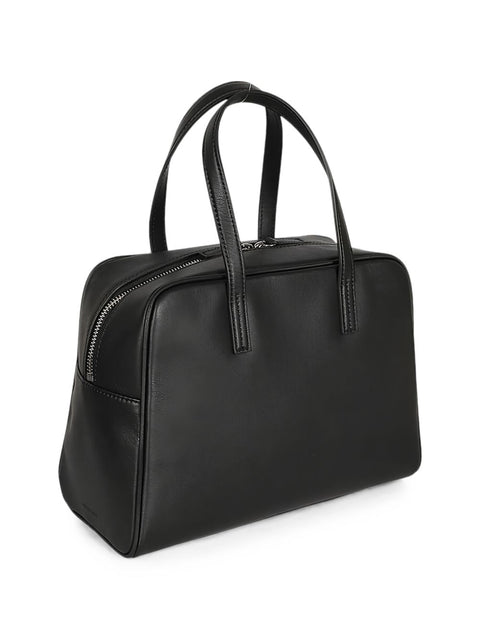 Mizuiro Medium Leather Boston Bag