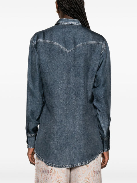 Pierre Louis Mascia Shirts NAVY