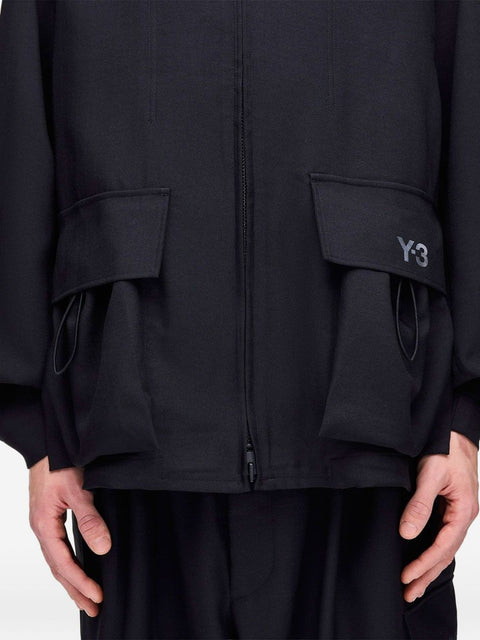 Y-3 Coats BLACK
