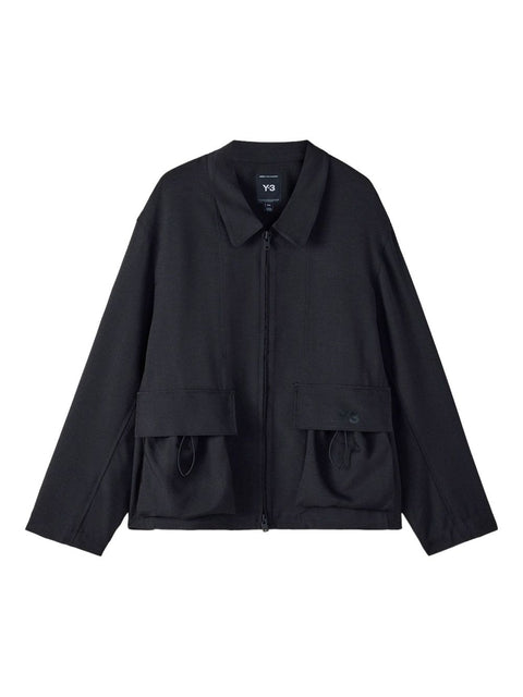Y-3 Coats BLACK