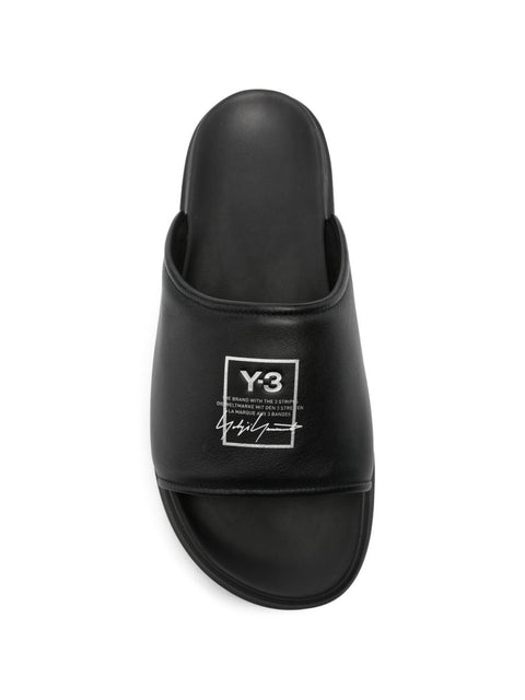 Y-3 Sandals BLACK
