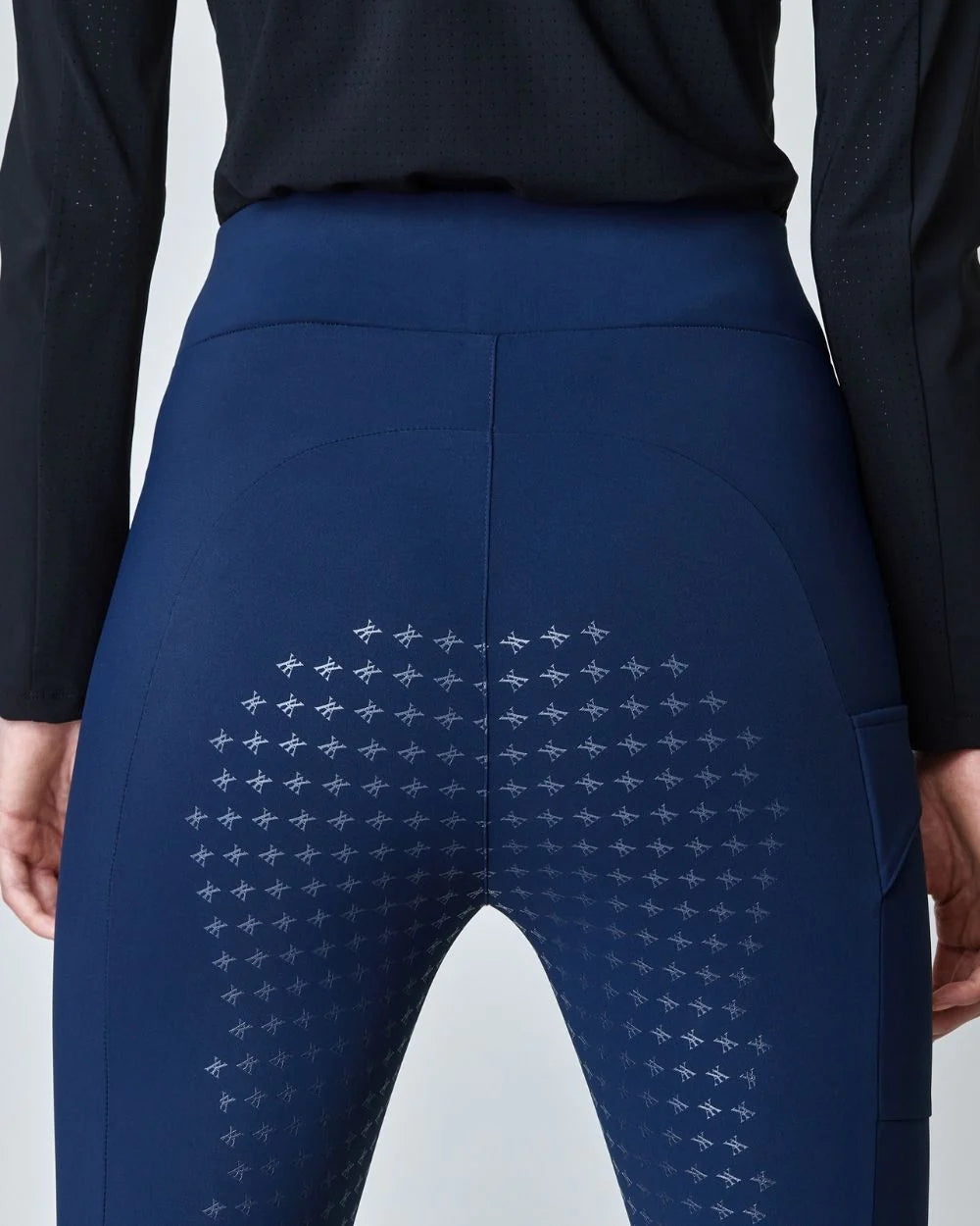 Compression Pull-On Riding Breeches Navy-Breeches-Yagya-Navy-XXS-Urbanheer
