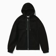 1989 STUDIO Black denim zip hoodie