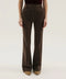 1989 STUDIO Brown striped flared pants