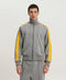 1989 STUDIO Gray jacket with side stripes