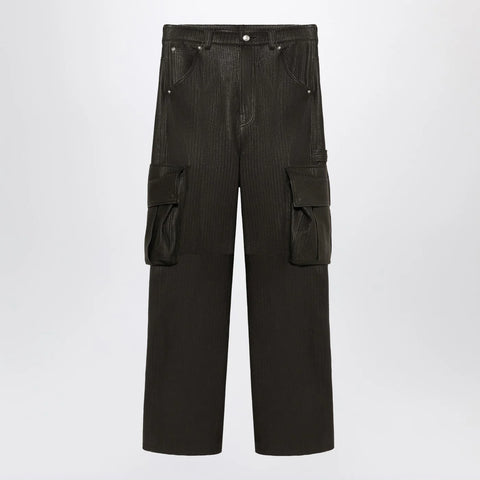 1989 STUDIO Intreccio Leather Cargo