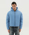 1989 STUDIO Light blue quilted down jacket