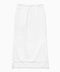 1989 STUDIO Long asymmetric skirt white