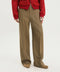 1989 STUDIO Olive green straight leg wool pants