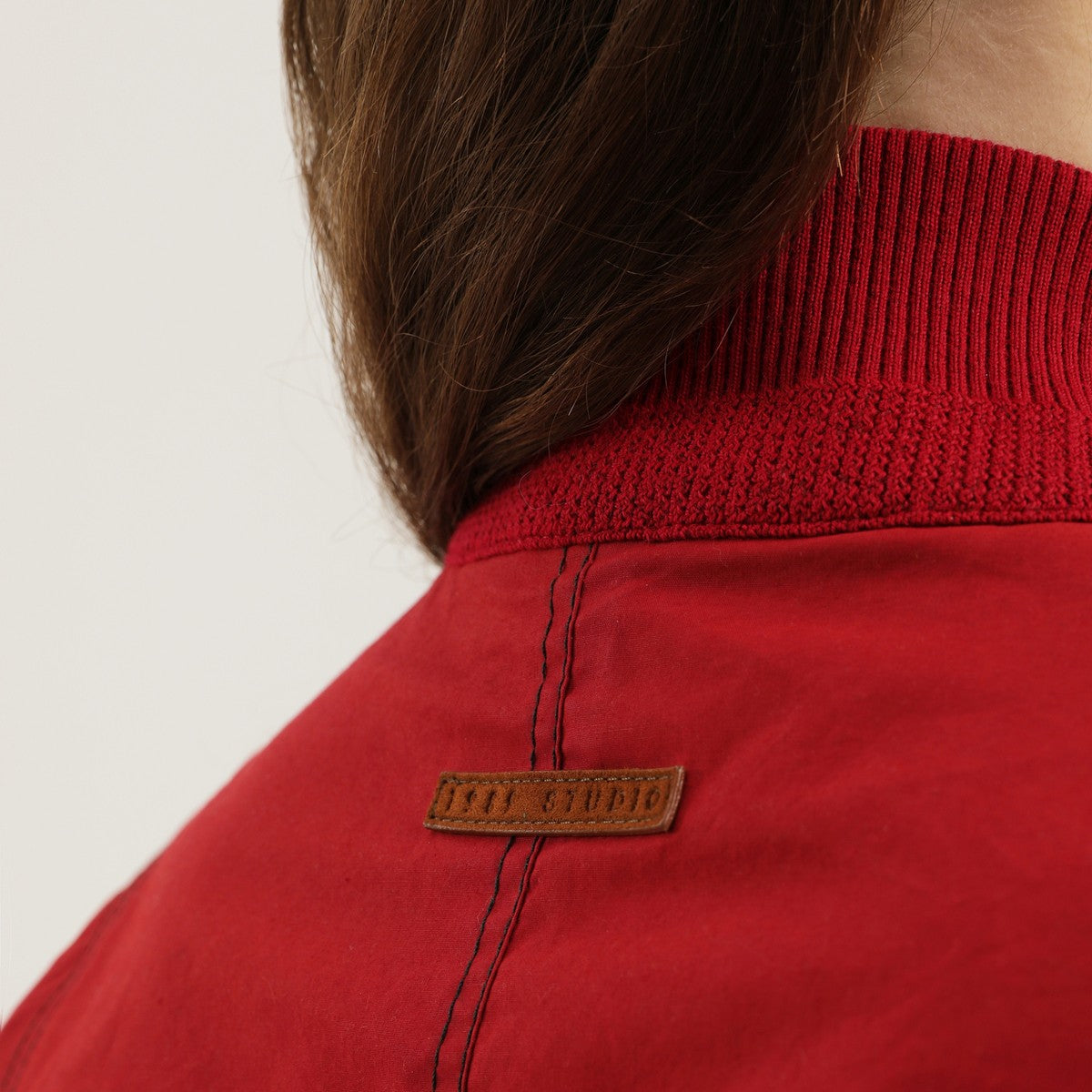 1989 STUDIO Red and black reversible jacket