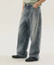 1989 STUDIO Rhodesian pants in stone blue denim