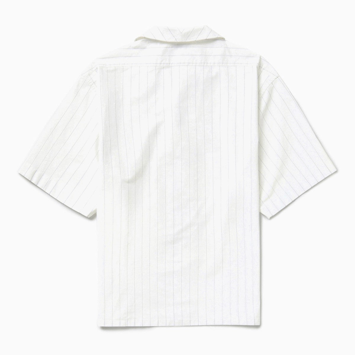 1989 STUDIO Wihite striped Bowling shirt
