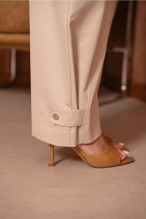 Urban Balloon Pants with A Tie At the Hem