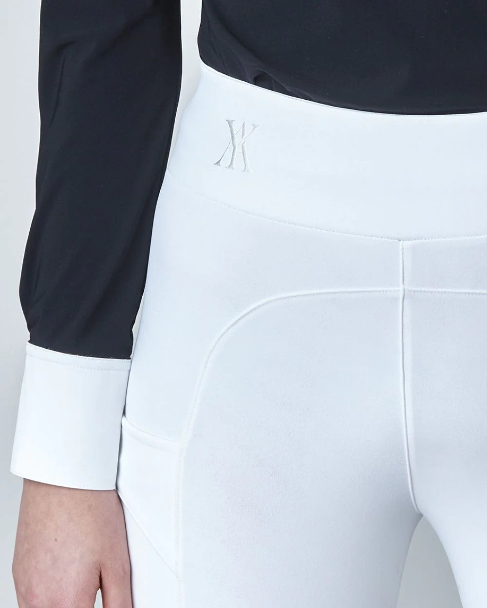 Сompression Pull-On Riding Breeches White-Breeches-Yagya-White-S-Urbanheer