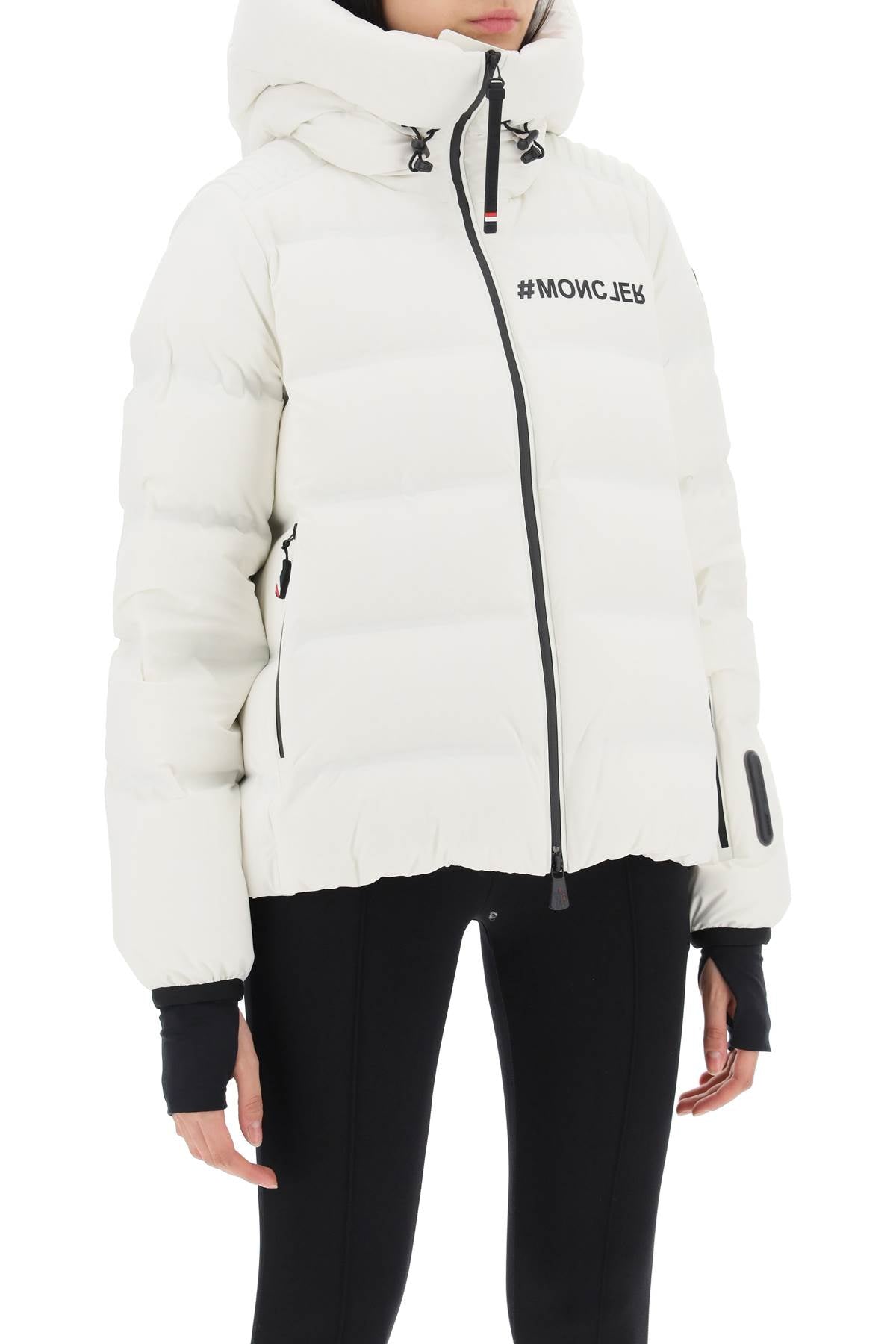 Moncler Grenoble Suisses Short Down Jacket-jackets-Moncler GRENOBLE-White-0-Urbanheer
