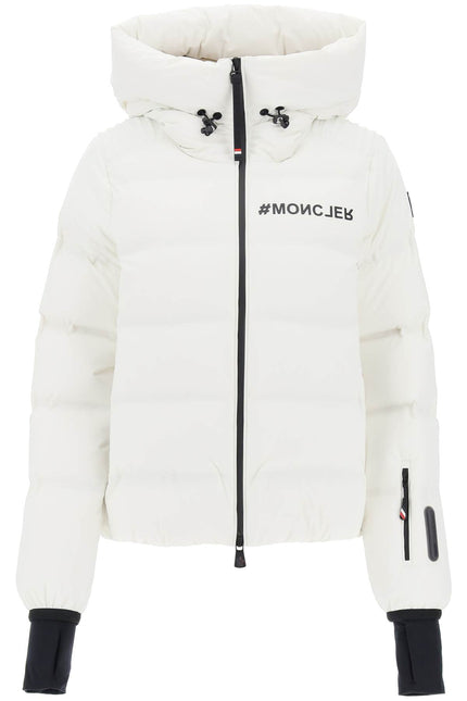 Moncler Grenoble Suisses Short Down Jacket-jackets-Moncler GRENOBLE-White-0-Urbanheer