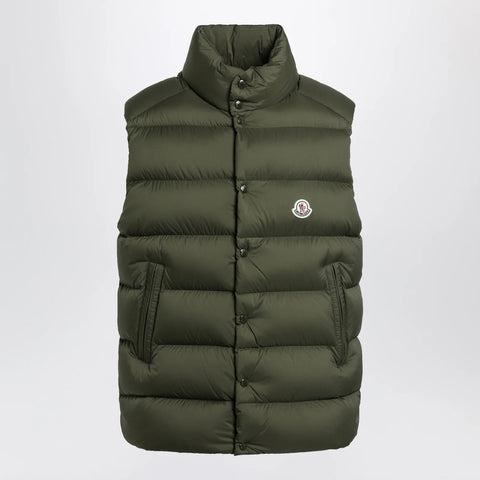 Moncler Green Tibb padded vest