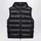 Moncler Black nylon-padded Panestrel waistcoat