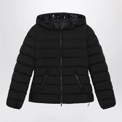 Moncler Black Herbe Short Down Jacket