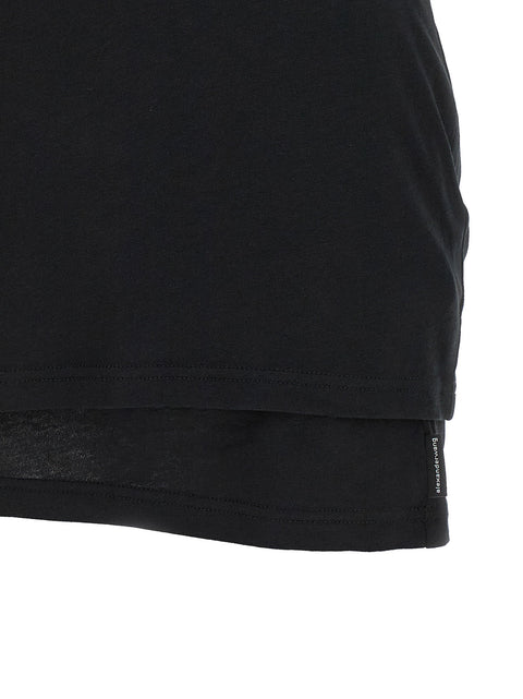 Alexander Wang Twisted Bust Layered Dress