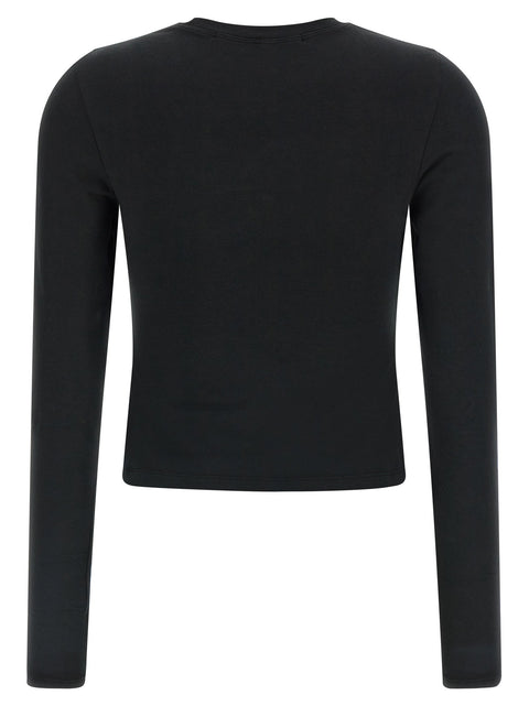 Alexander Wang Ls Tee W/logo Print T-shirt