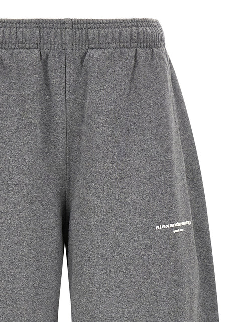 Alexander Wang Logo Fleece Pants