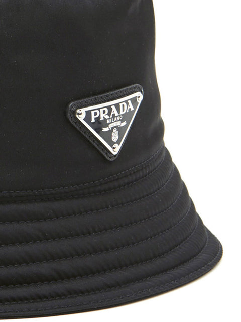 Prada Logo Bucket Hat