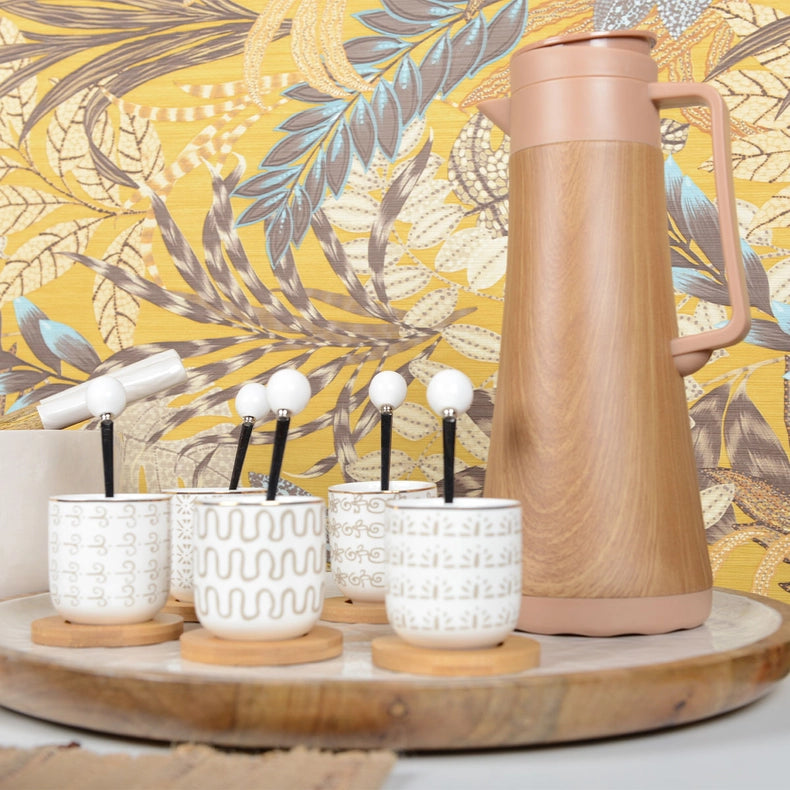 1L Wooden Isothermal Coffee Maker-Coffee Maker-AULICA-1L-WOOD-Urbanheer