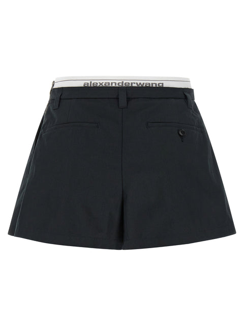 Alexander Wang Logo Band Shorts