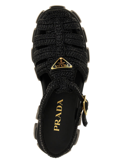 Prada Monolith Sandals