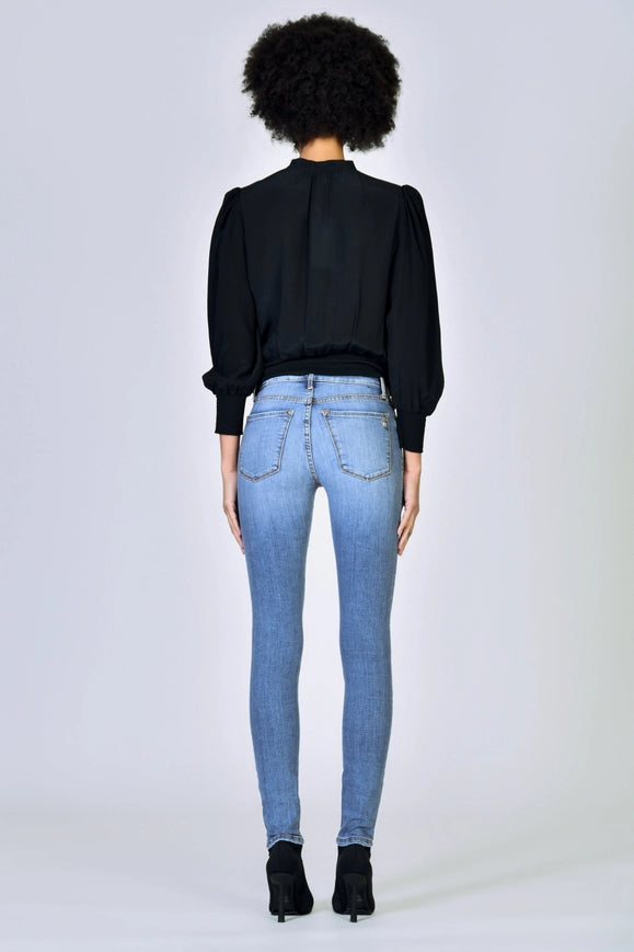 Gisele High Rise Skinny - Broken Wings-Jeans-Black Orchid Denim-24-Urbanheer