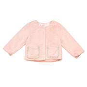 Embellished Trim Furry Jacket-doe a dear-2T-Urbanheer